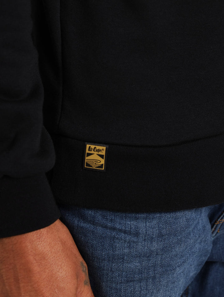 Starks Embroided Sweatshirt - Black