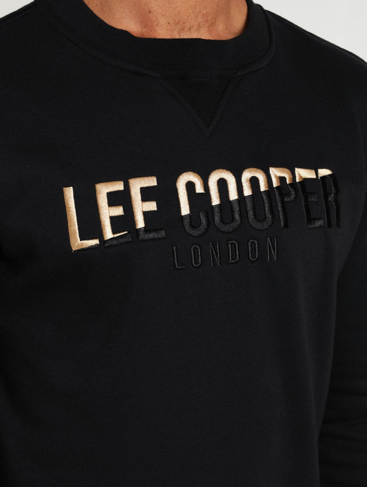 Starks Embroided Sweatshirt - Black