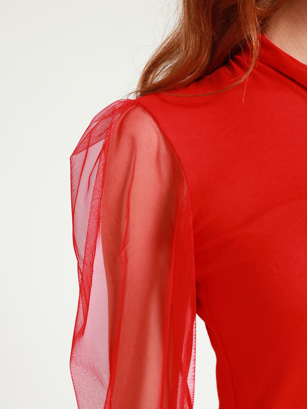 Bow Blouse - Red