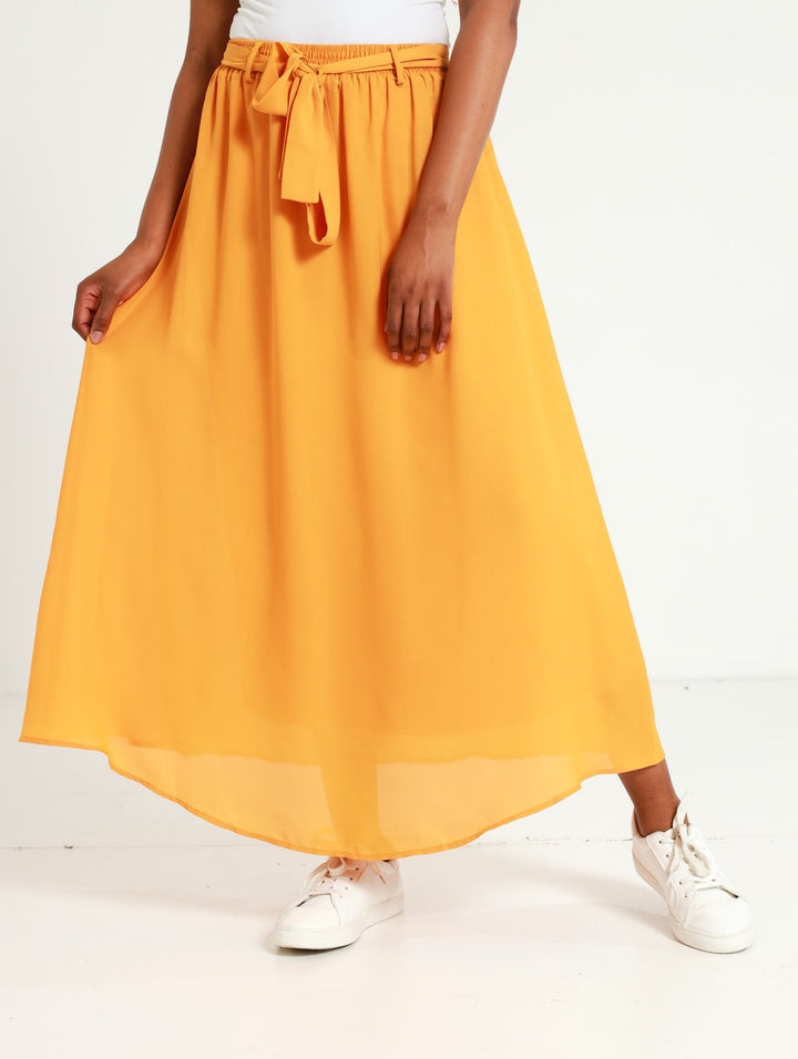 Ggt Maxi Skirt - Mustard