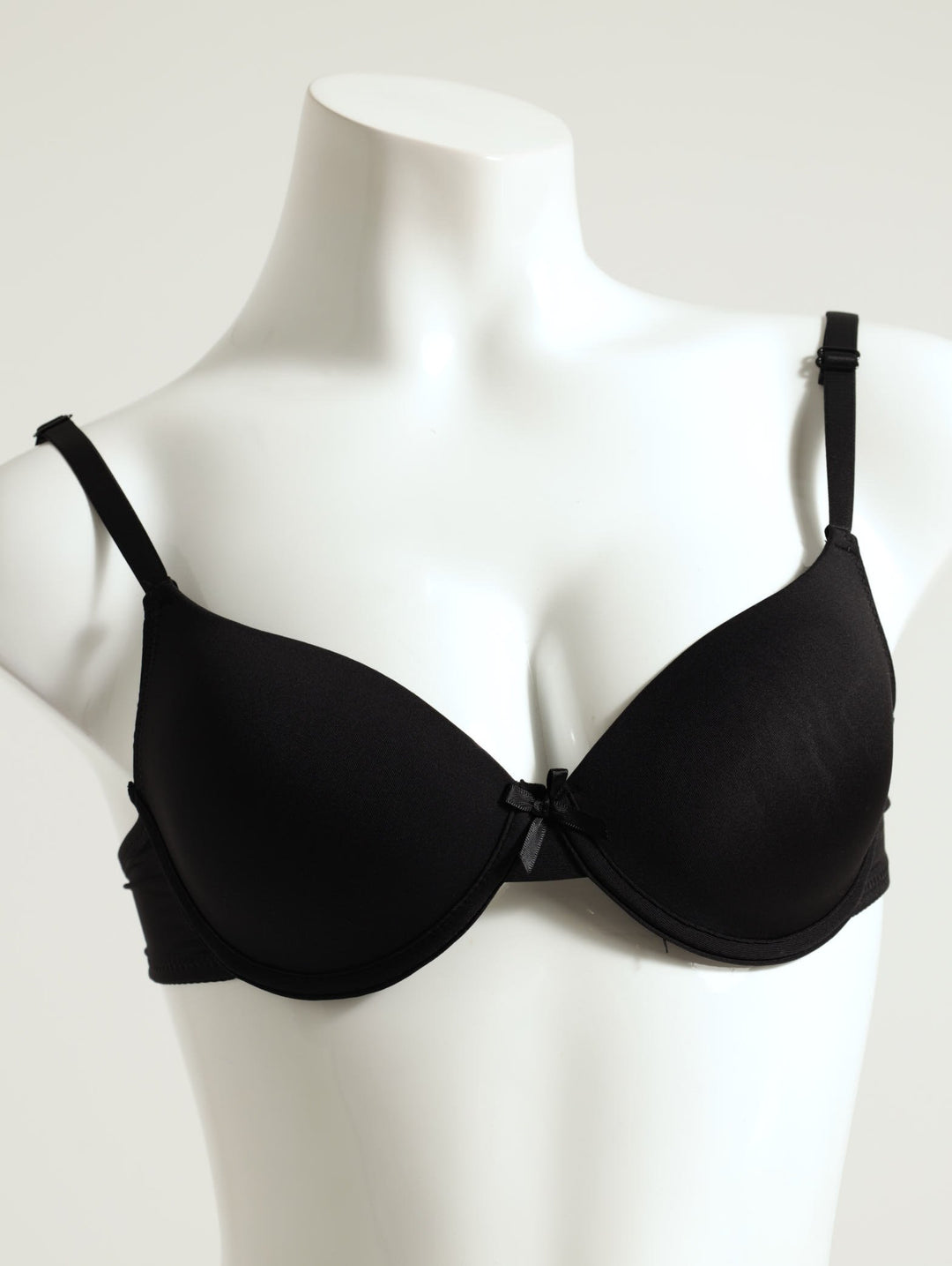 2 Pack Push Up Bra - Mocha/Black