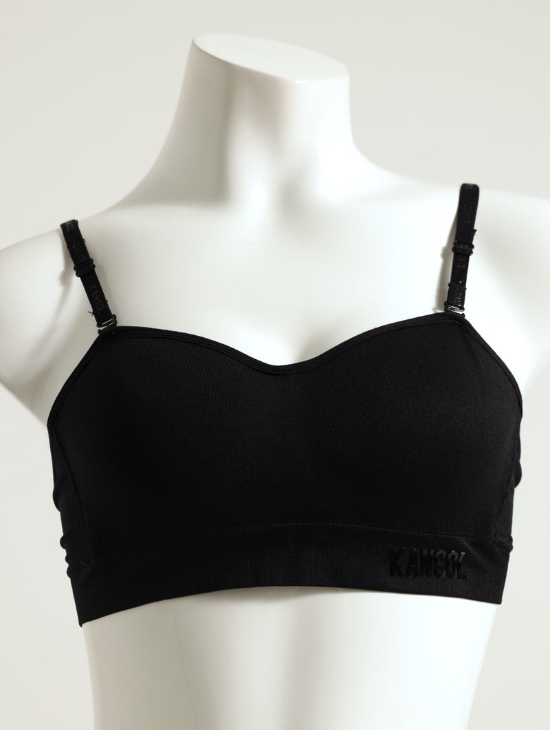 Core Seamless Moulded Balconette Bra - Black