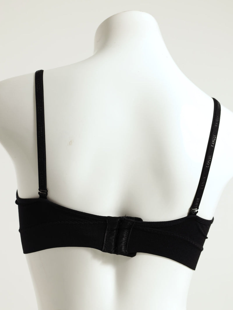 Core Seamless Moulded Balconette Bra - Black