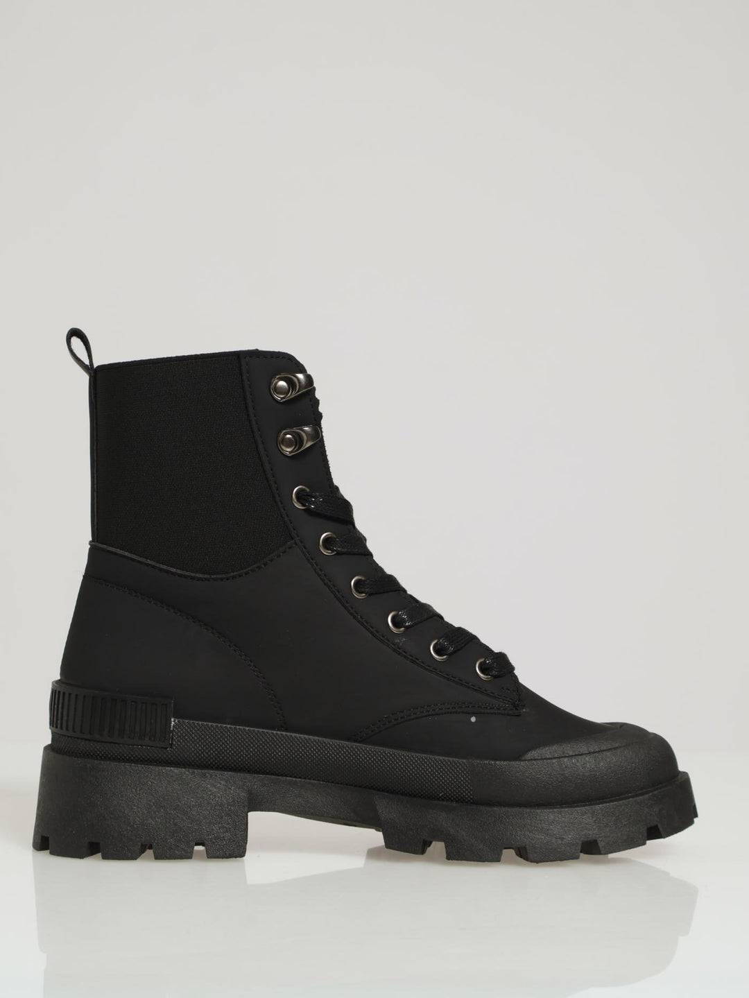 Chunky Hiking Boot - Black