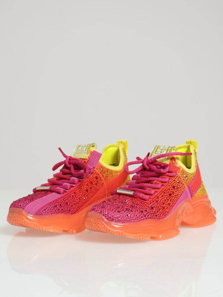 Mistica Embellished Sneaker - Orange