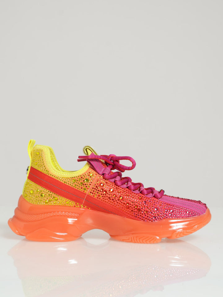 Mistica Embellished Sneaker - Orange