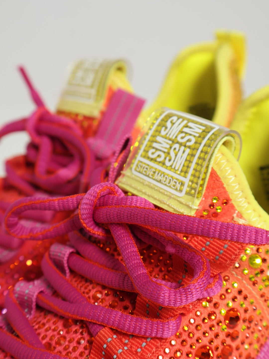 Mistica Embellished Sneaker - Orange