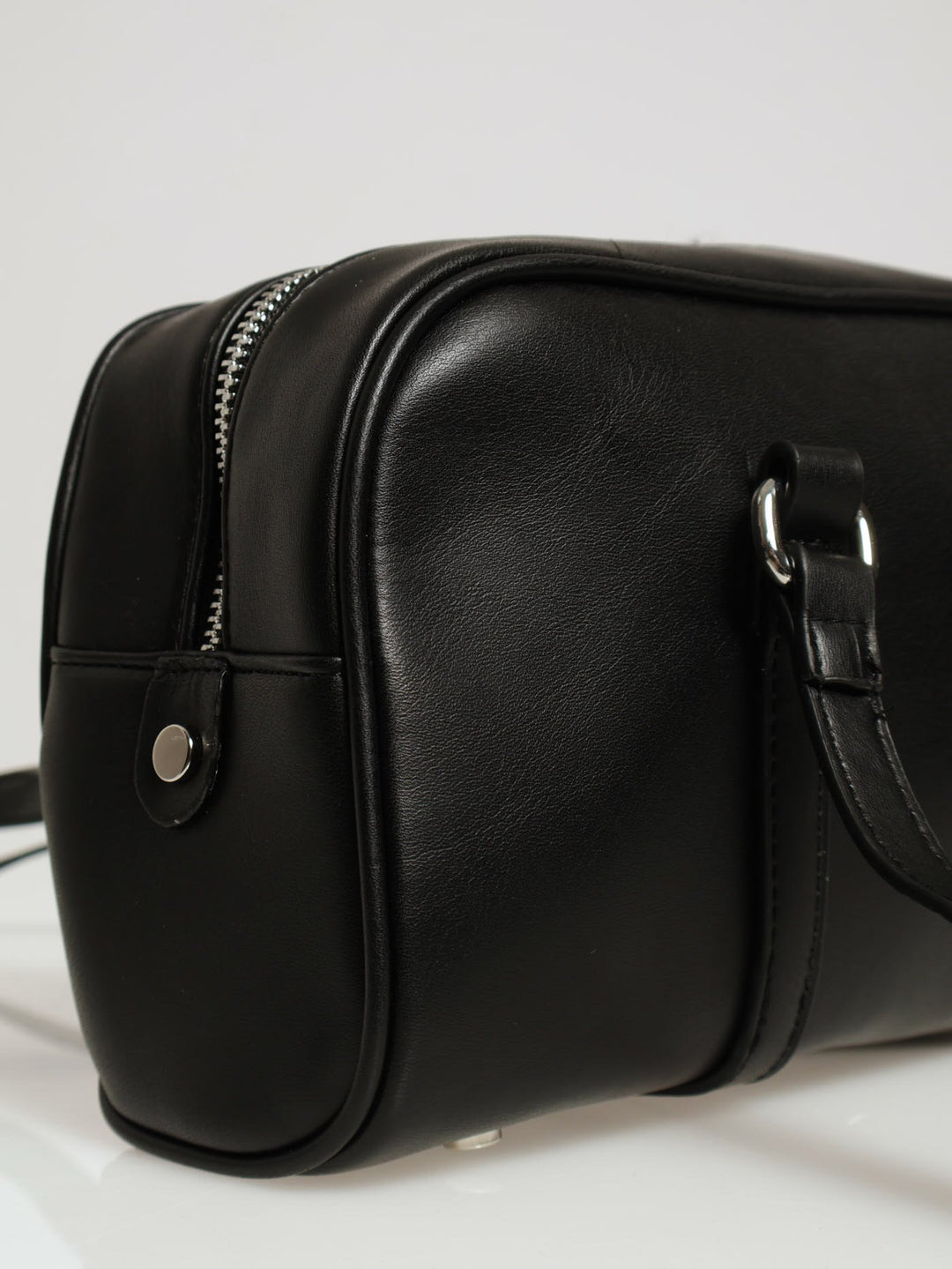 Mini Bowler Bag - Black