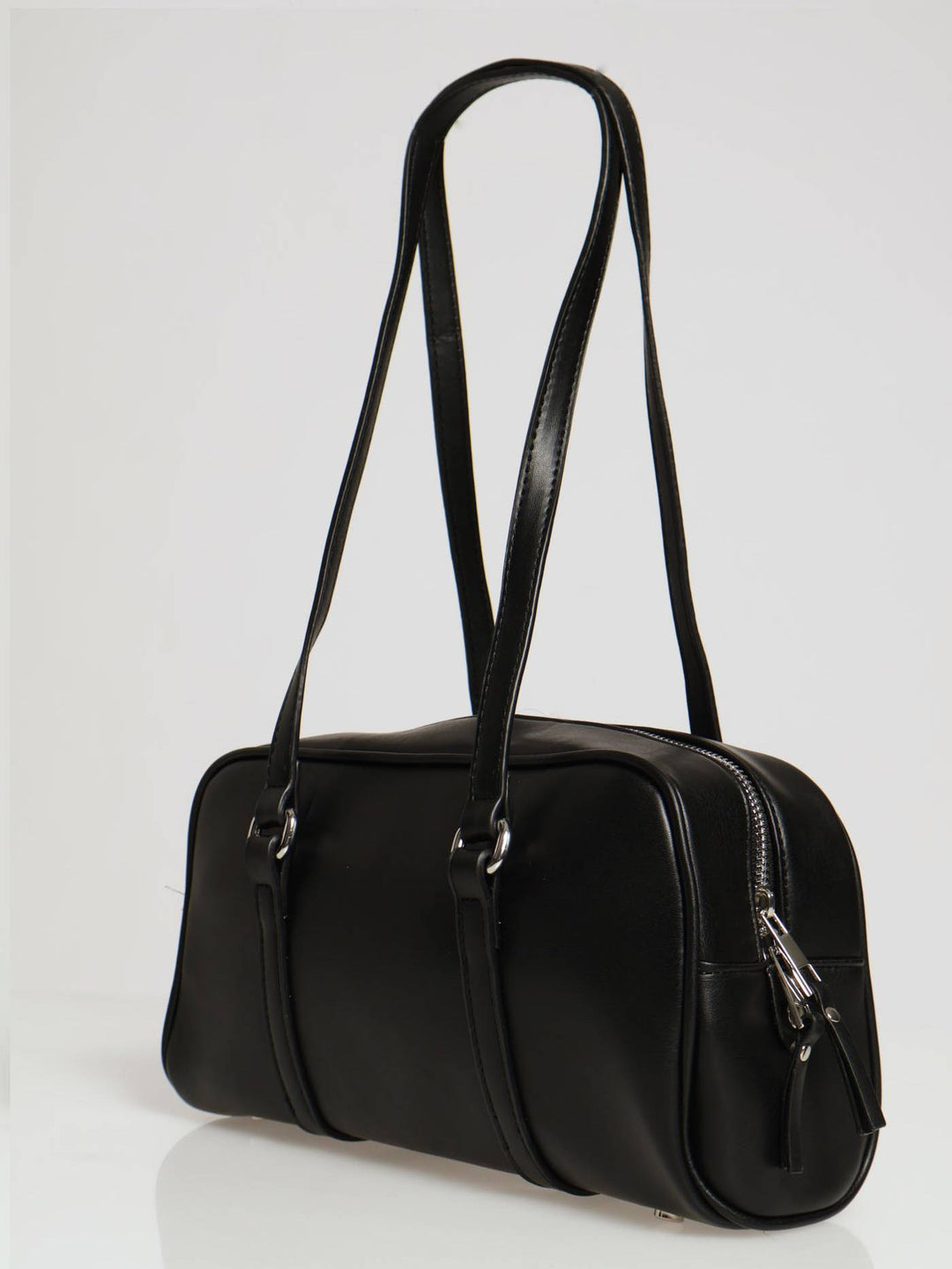 Mini Bowler Bag - Black