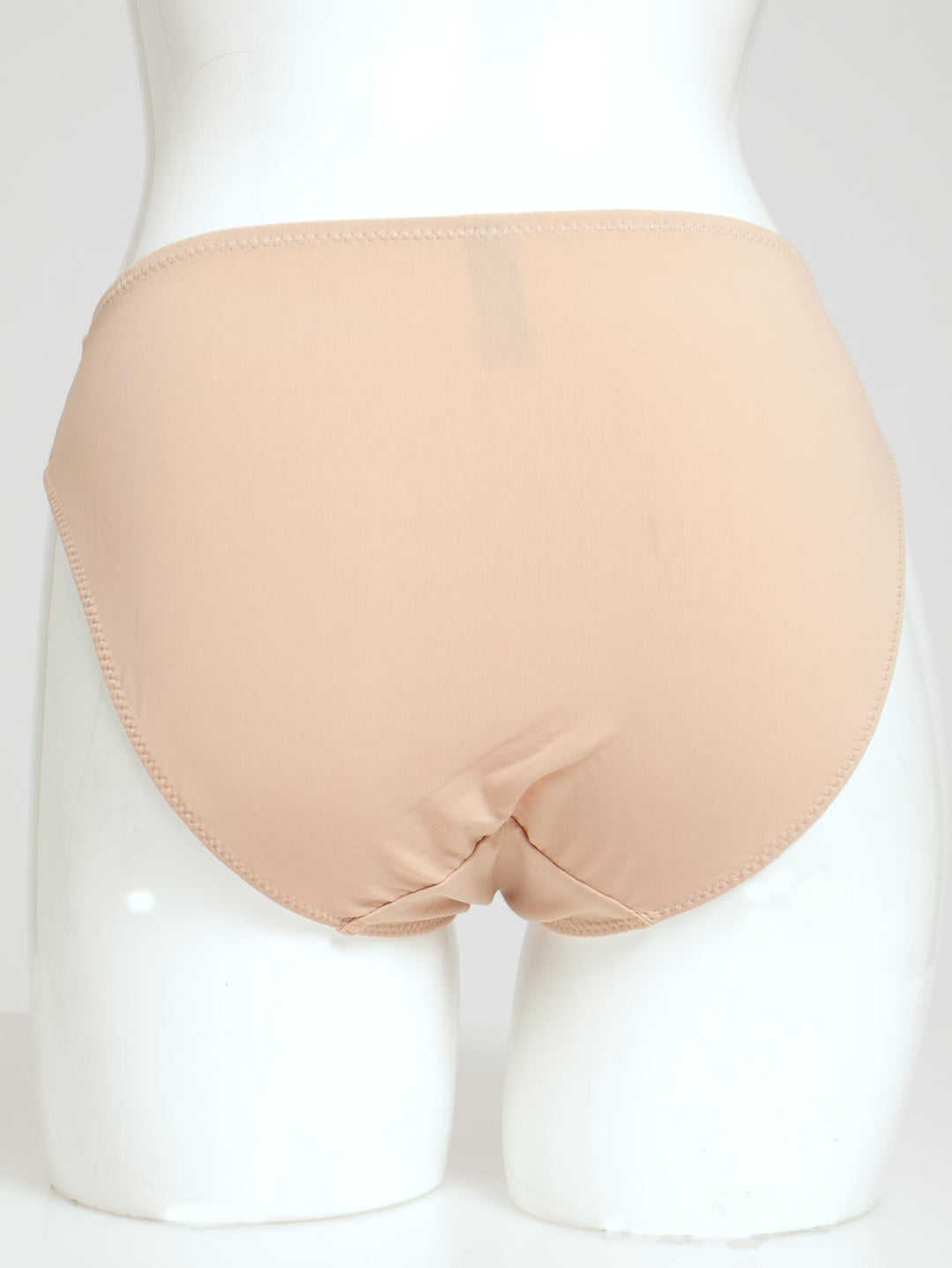 2 Pack Microfibre Lace Bikini Panty - Sage/Nude