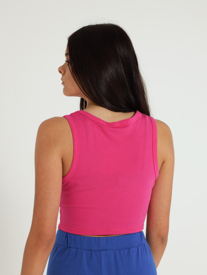 Racer Tank Top - Pink