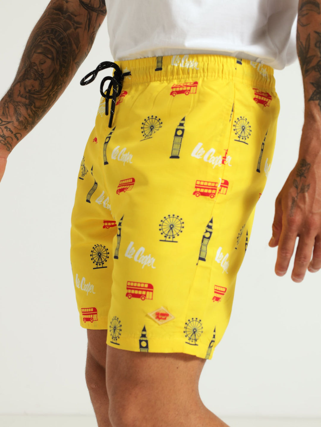 Atractions Swim Shorts - Yellow