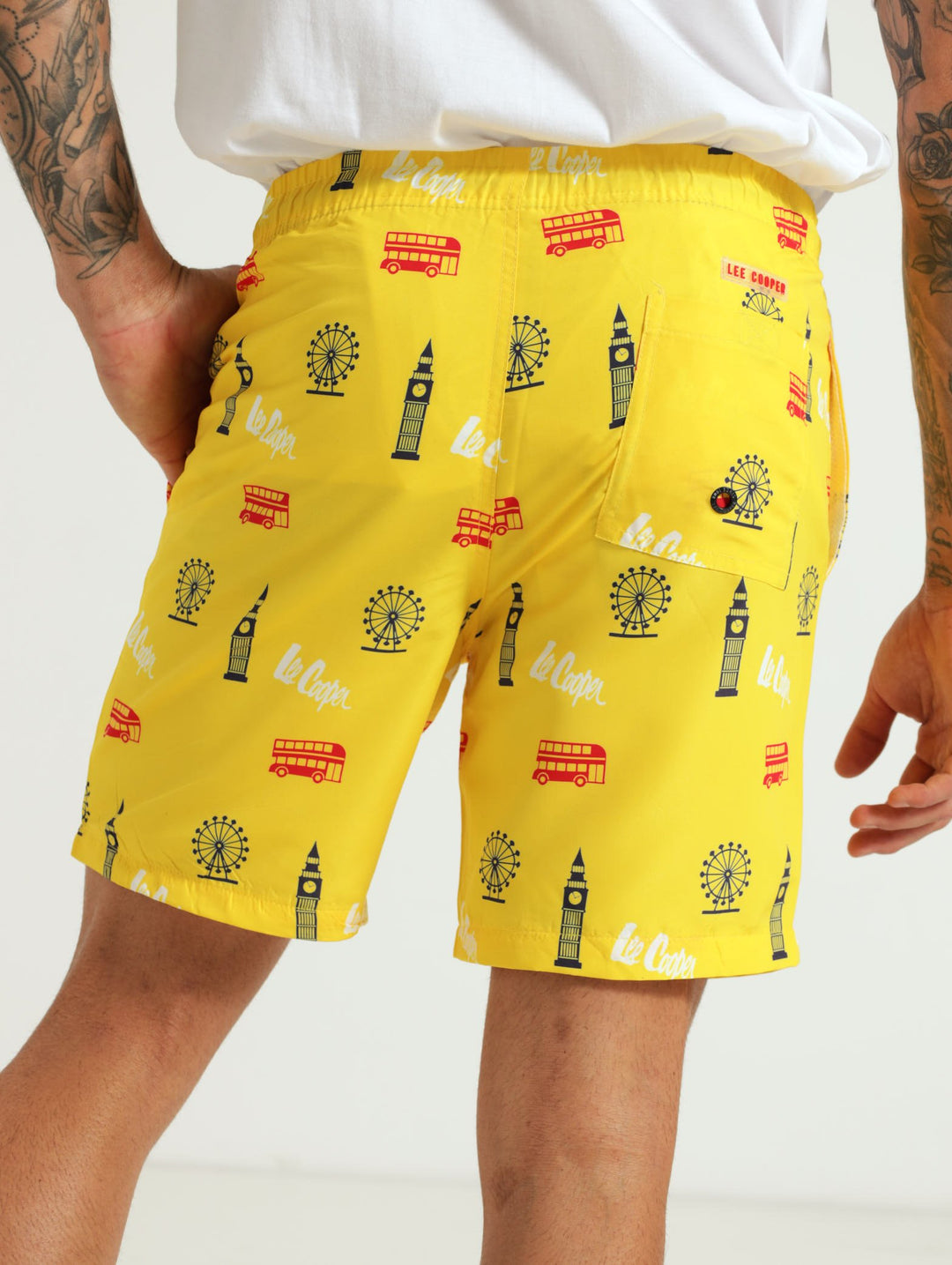 Atractions Swim Shorts - Yellow