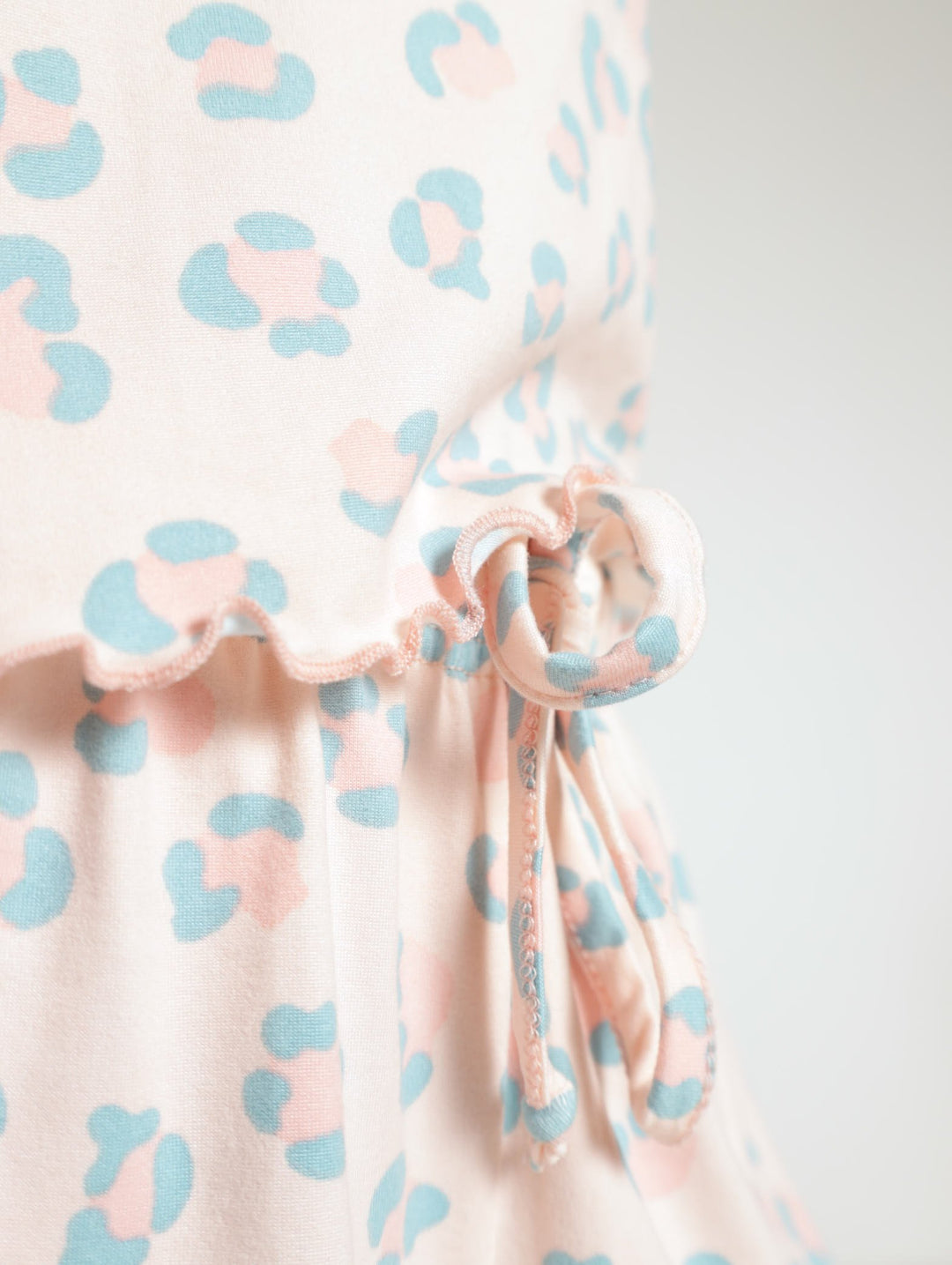 Tee And Short Ditsy Pj Set - Pink