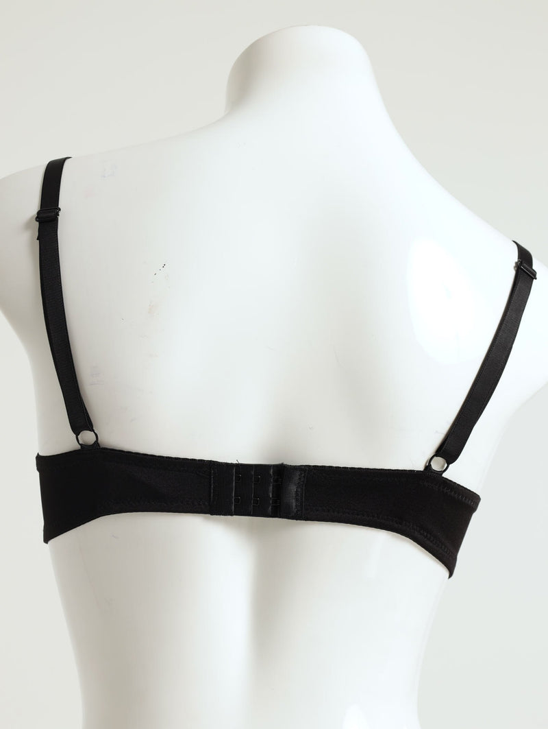 2 Pack Push Up Bra - Black/White