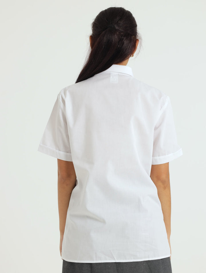 Girls 2 Pack Shirts - White