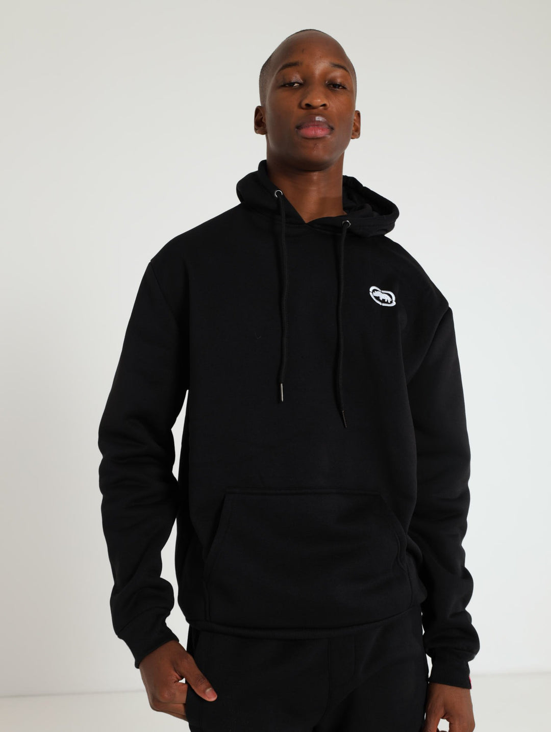 Core Basic Fleece Traktop - Black