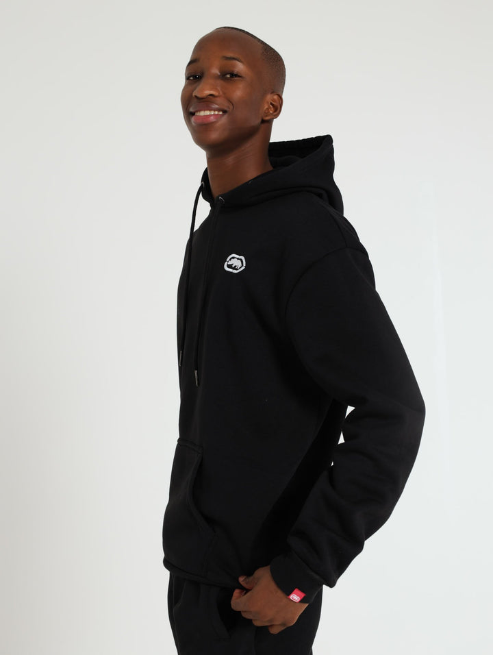 Core Basic Fleece Traktop - Black