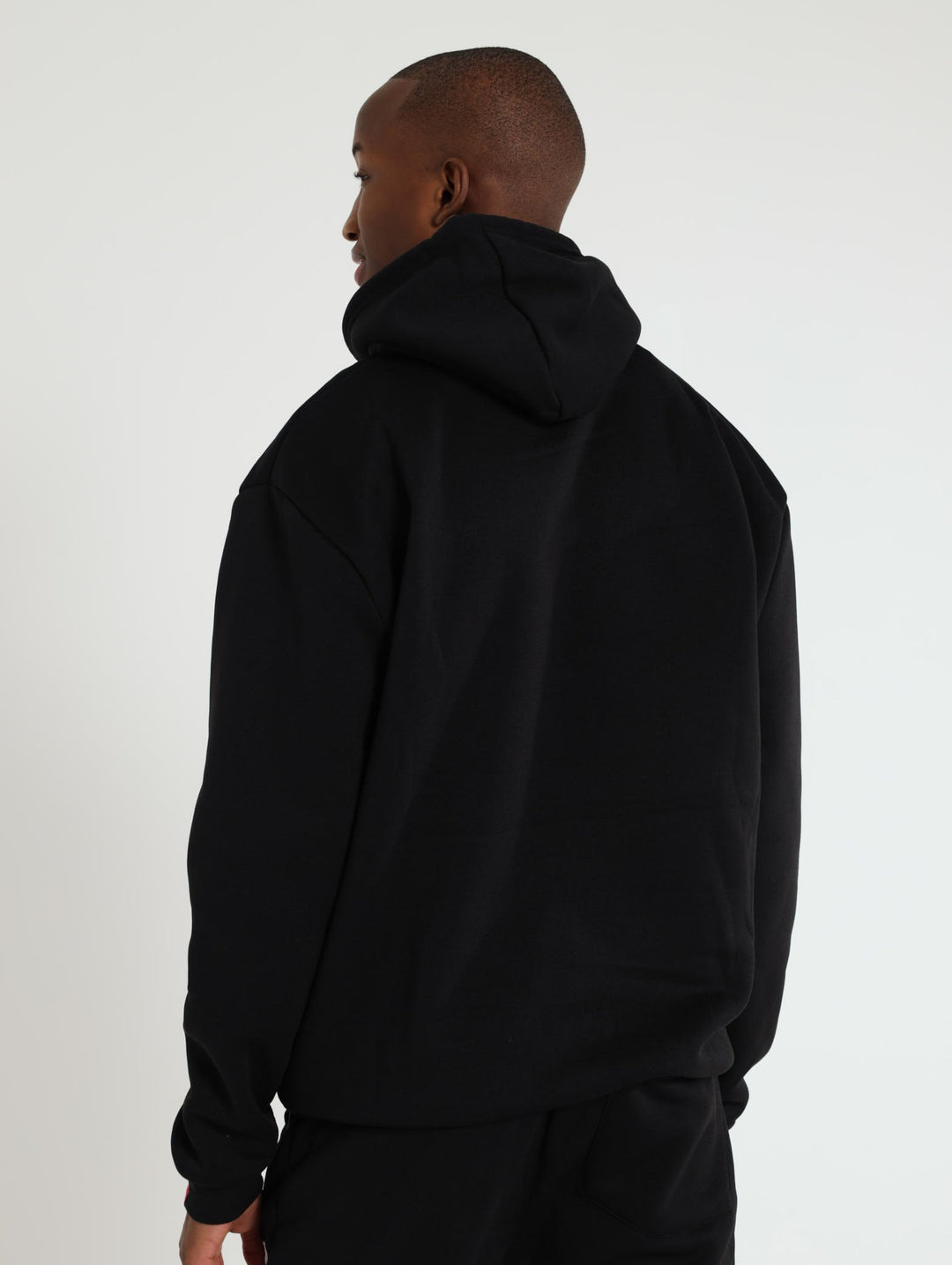 Core Basic Fleece Traktop - Black