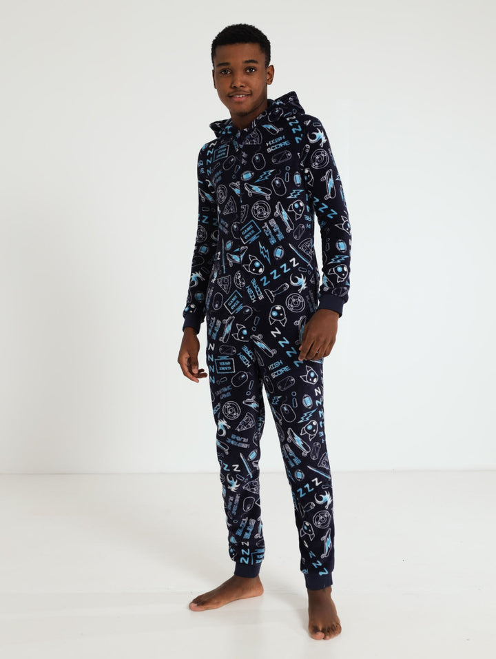 Gamer Onesie - Navy