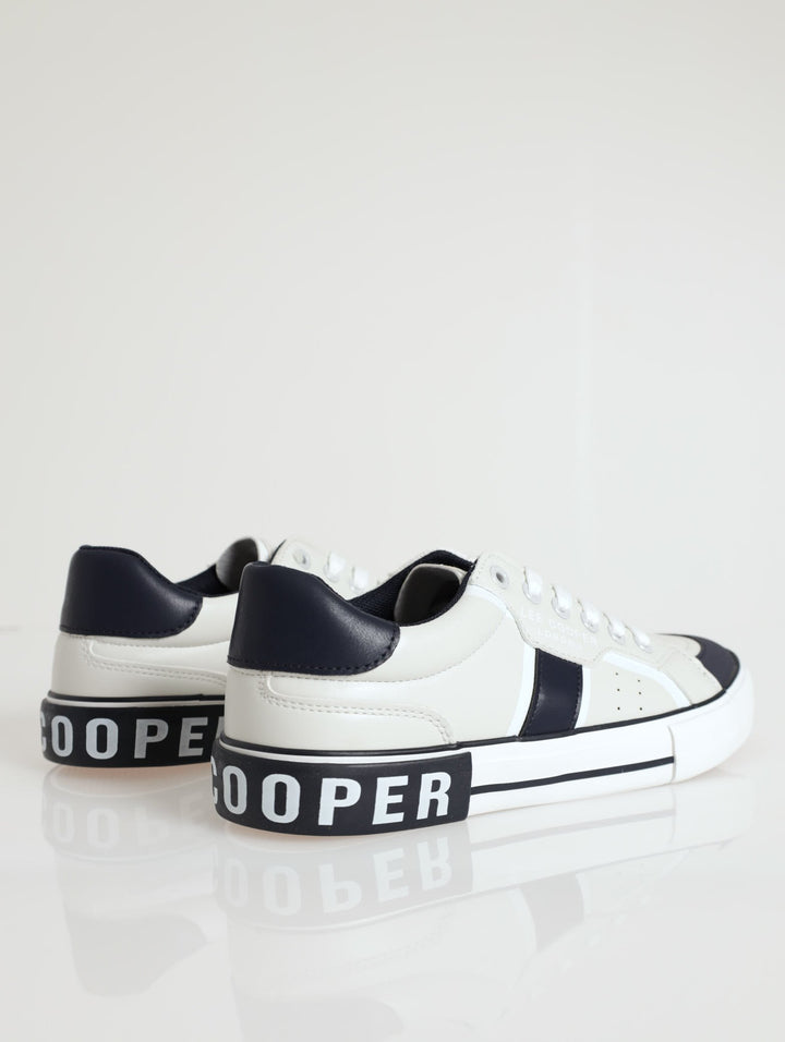 Branded Outsole Sneaker - Grey