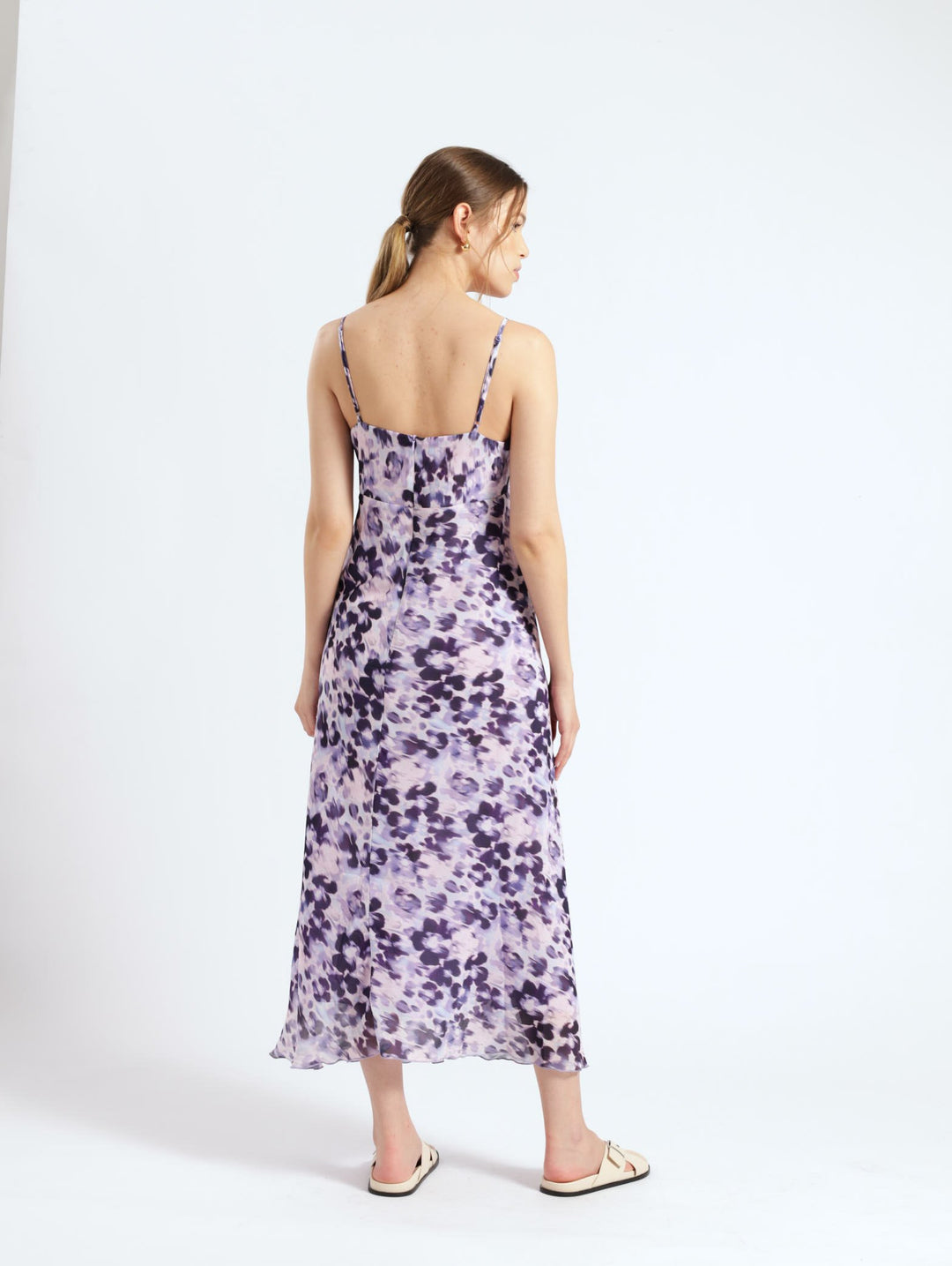 Cross Over Slip Dress