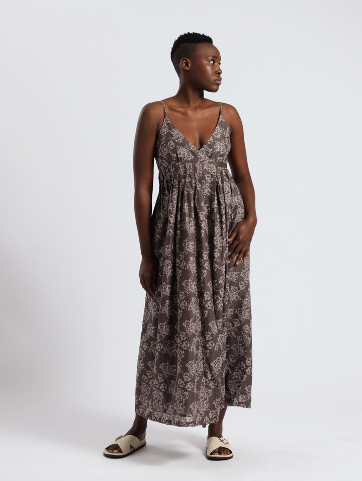 Strappy Wrap Dress With Pockets