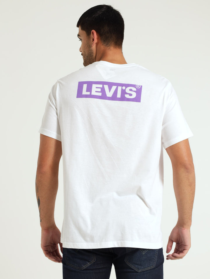 Relaxed Fit Tee - White