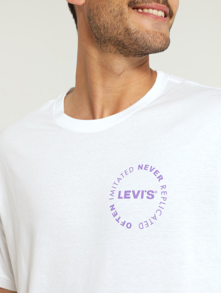 Relaxed Fit Tee - White