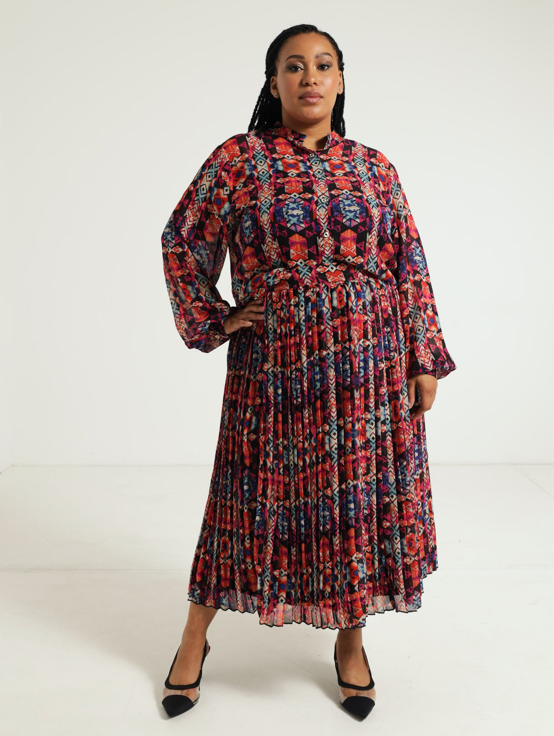 Button Down Chiffon Shirt