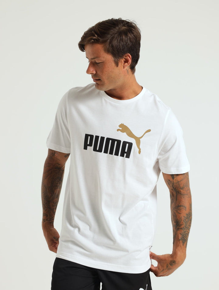 Logo Tee - White