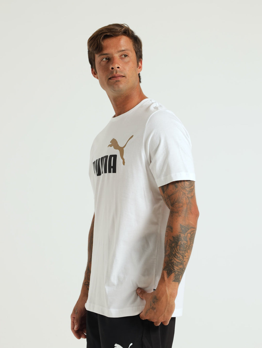 Logo Tee - White