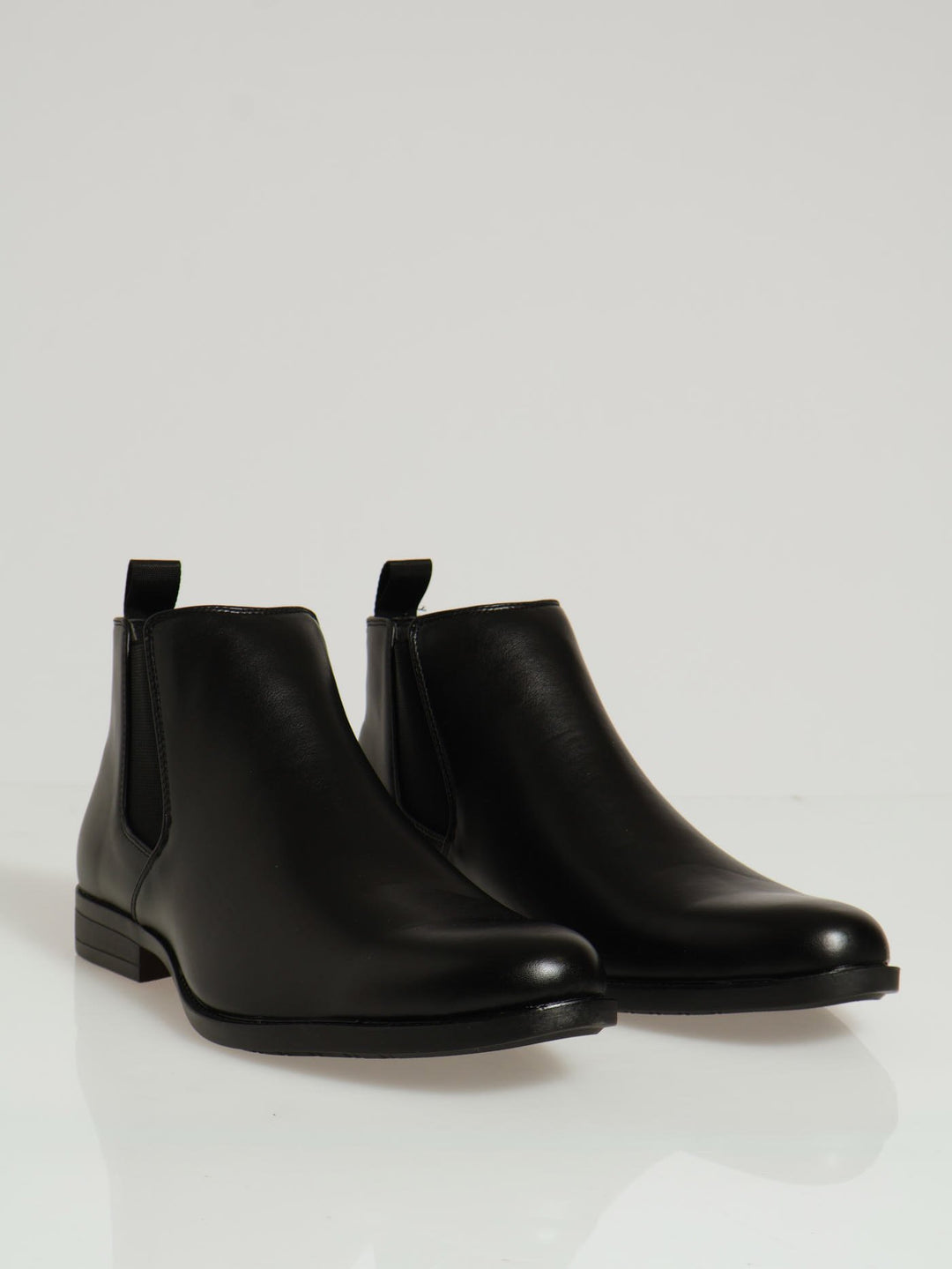 Pu Upper Chelsea Boot - Black