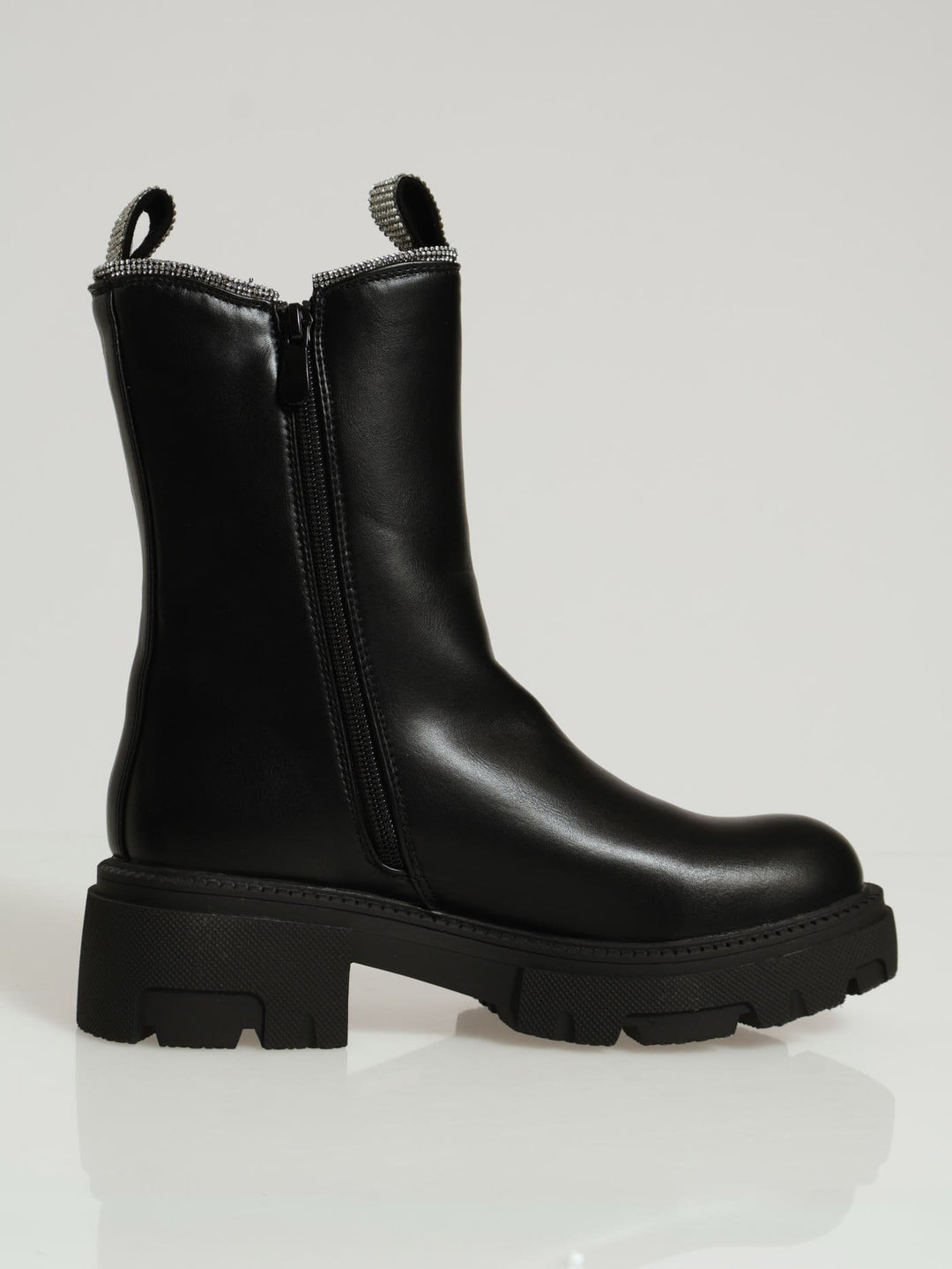 Kendra Chunky Boot - Black