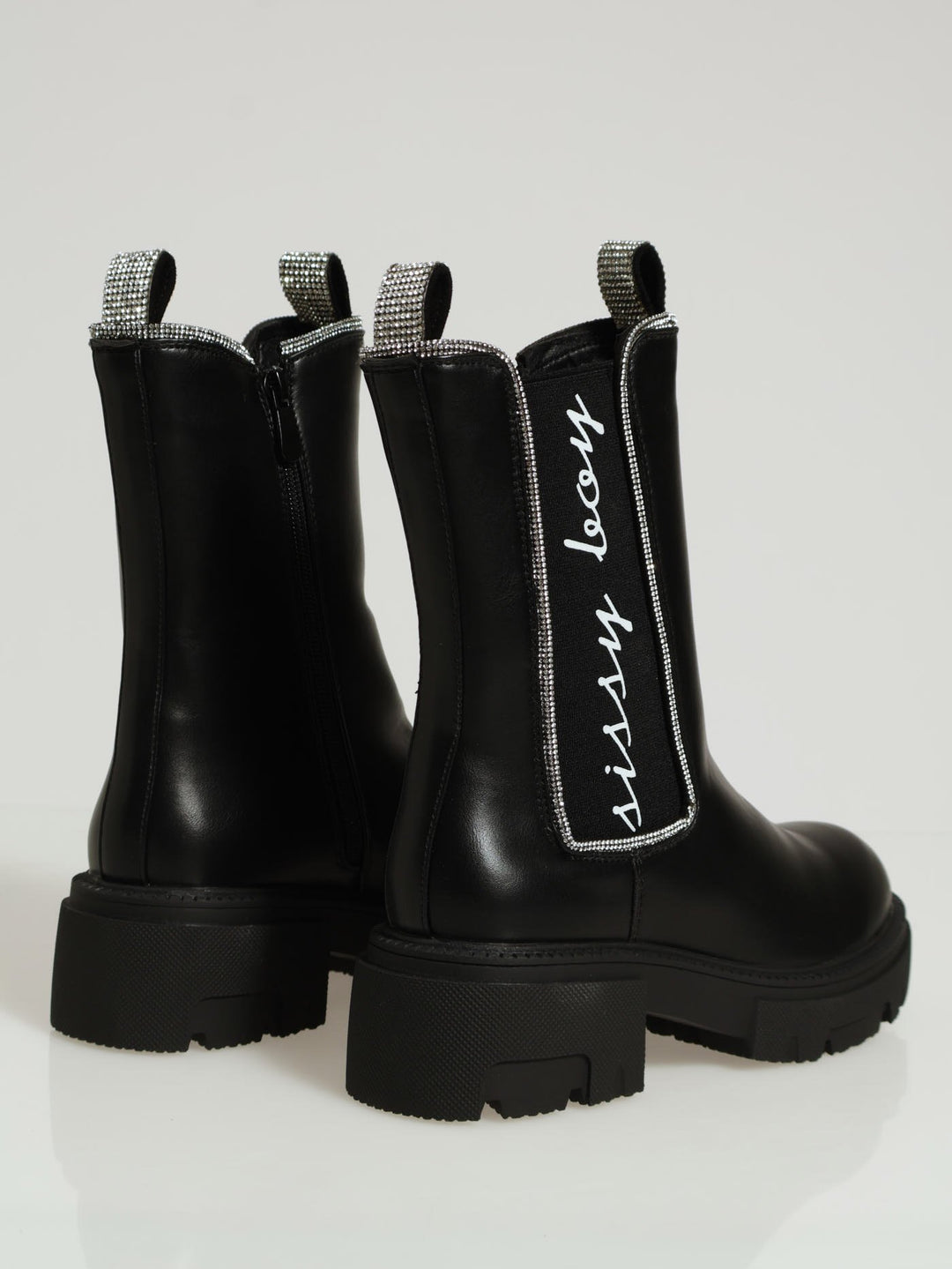 Kendra Chunky Boot - Black