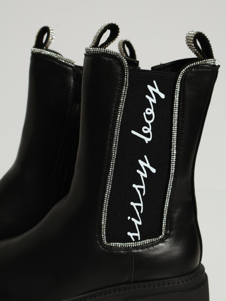 Kendra Chunky Boot - Black