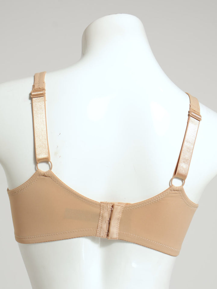 2 Pack Wired Bra - White/Beige