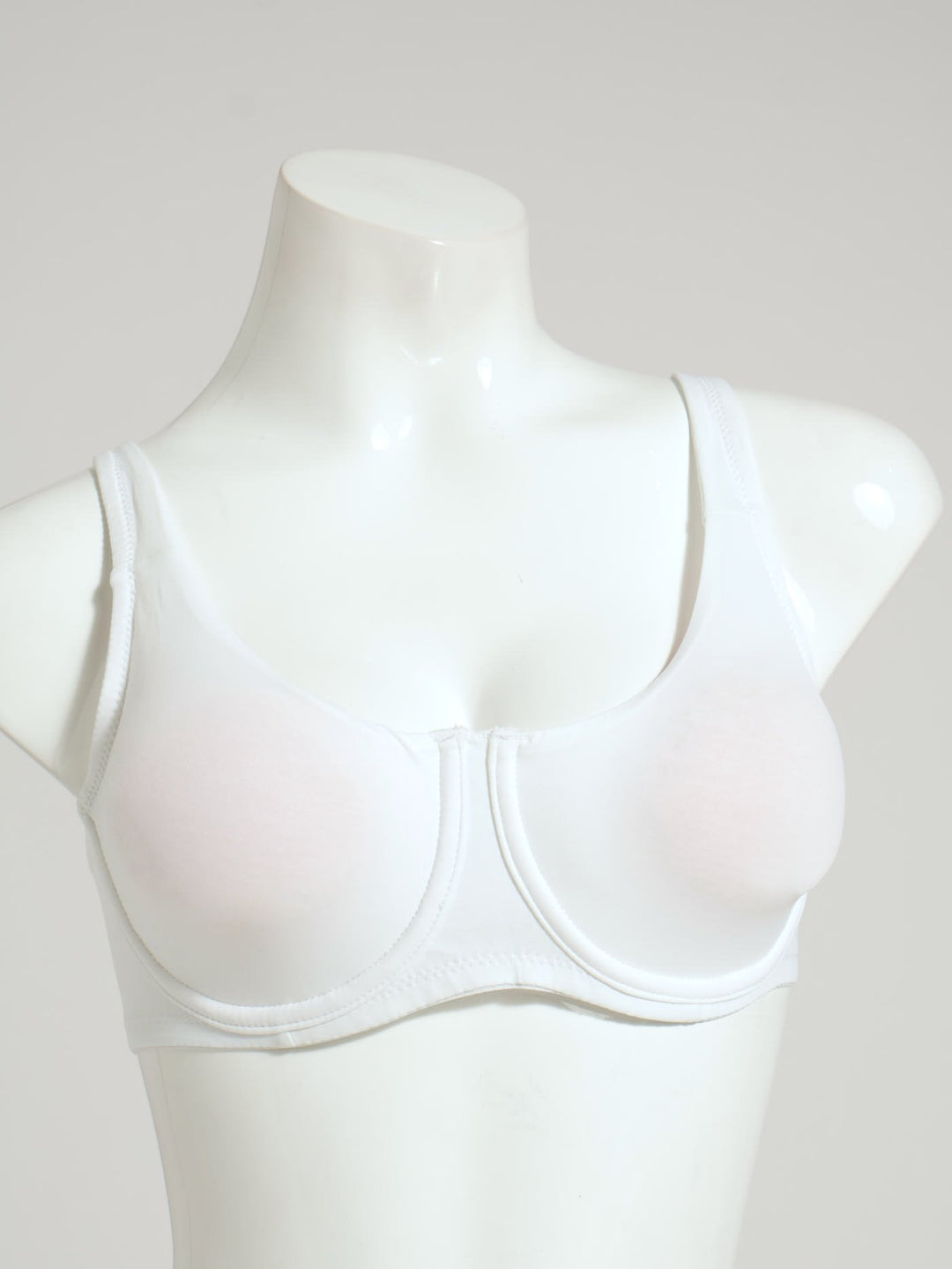 2 Pack Wired Bra - White/Beige
