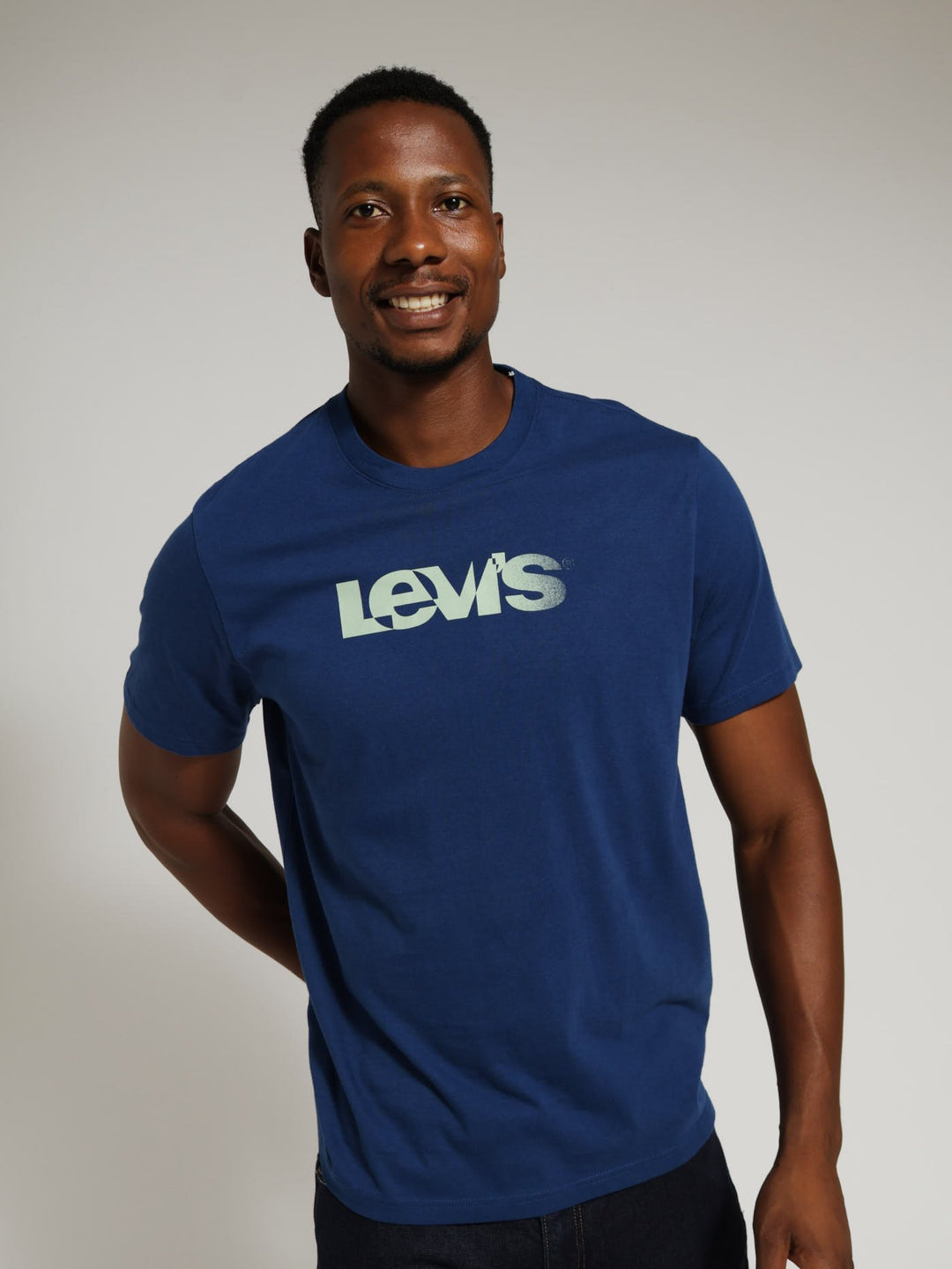 Relaxed Fit Tee - Navy