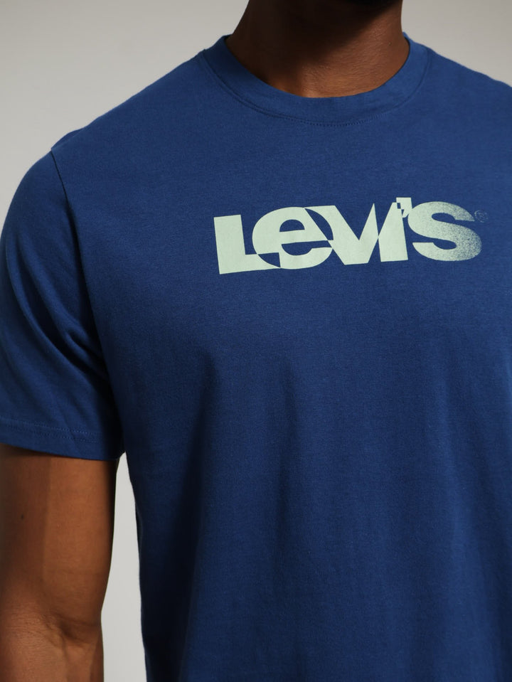 Relaxed Fit Tee - Navy