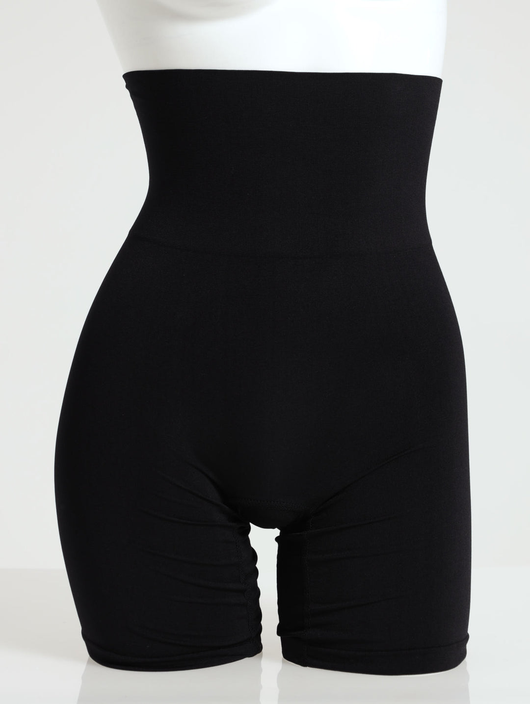 Waist Control Cycle Short Shaper - Black