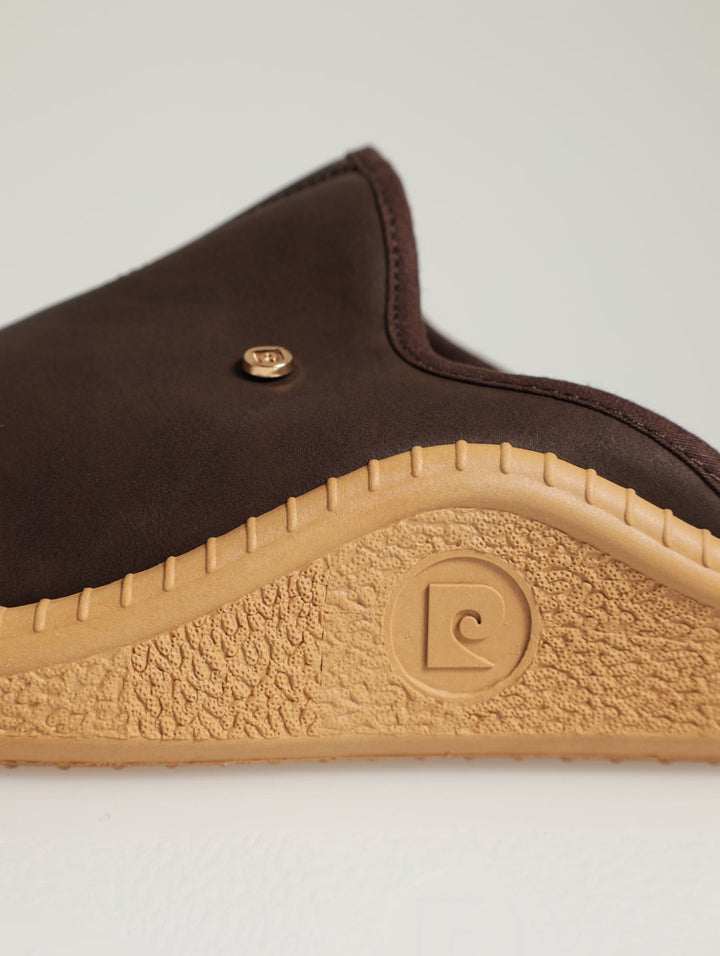 Open Back Mule - Brown