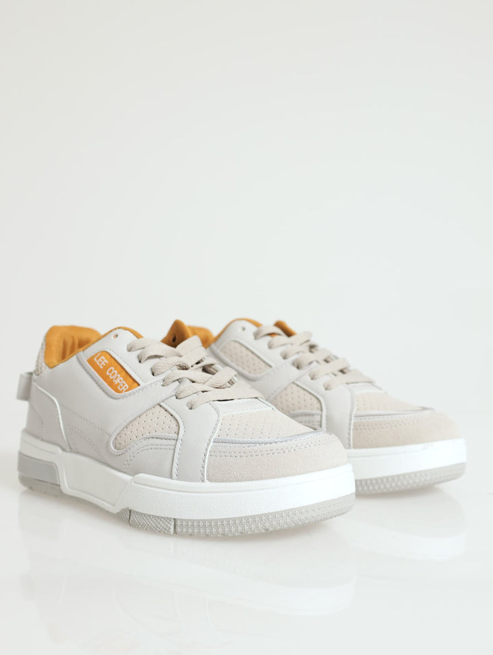 Briggs Panel Lace Up Sneaker - Sand