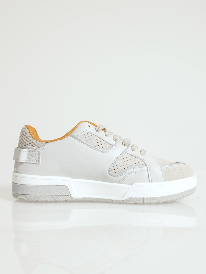 Briggs Panel Lace Up Sneaker - Sand