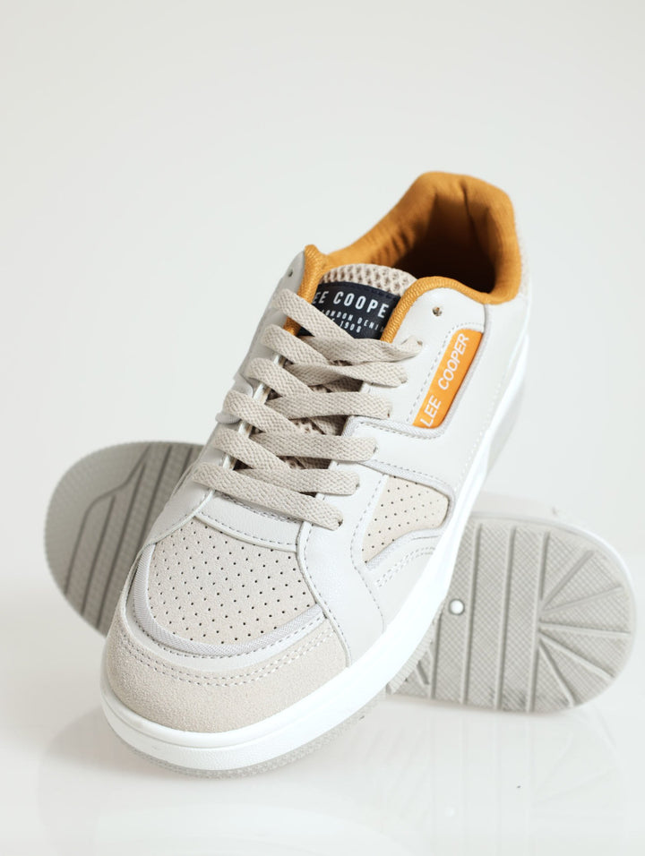 Briggs Panel Lace Up Sneaker - Sand