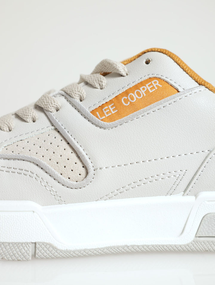 Briggs Panel Lace Up Sneaker - Sand