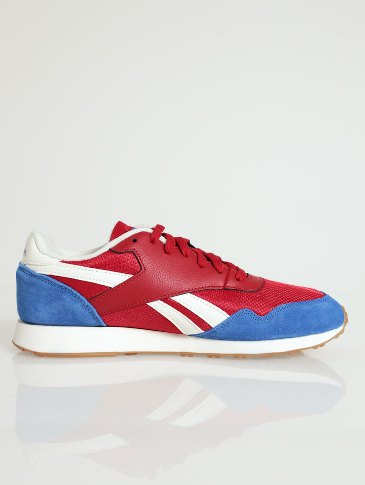 Royal Ultra Colourblock Closed Toe Lace Up Sneaker - Red