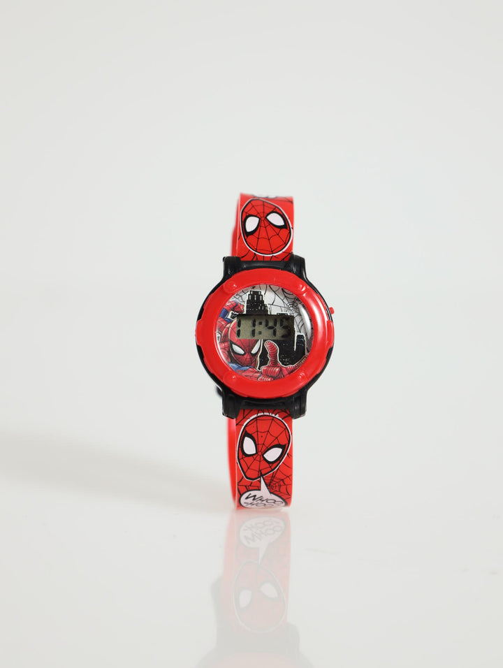 Boys Spiderman Digital Watch - Red
