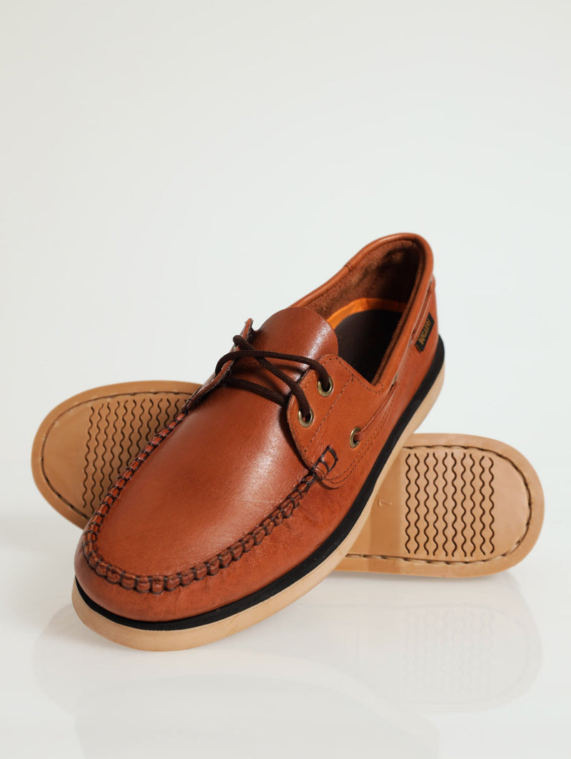 Evo Basic Dockside Loafer - Rust