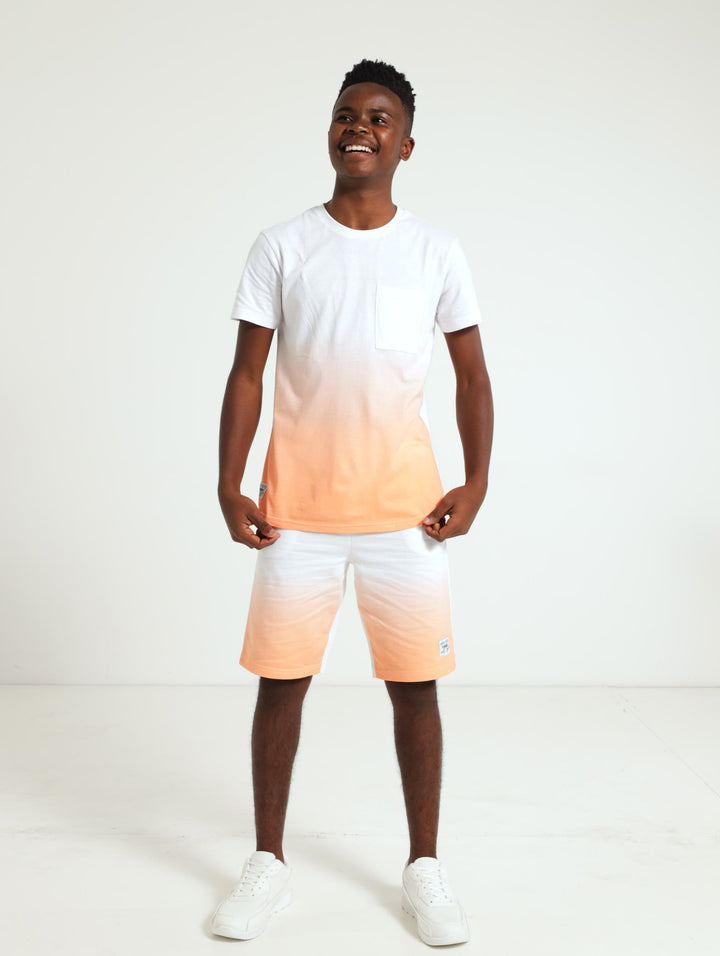 Boys  Ombre Fashion Tee - Orange